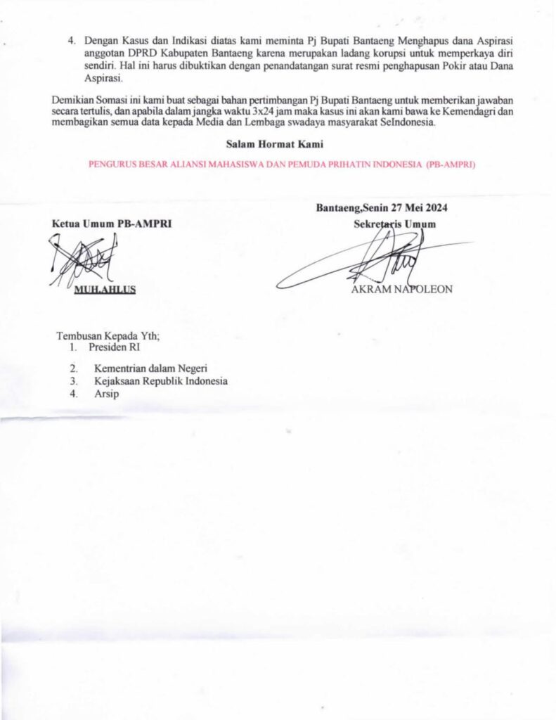 pesanan kak sutrisno