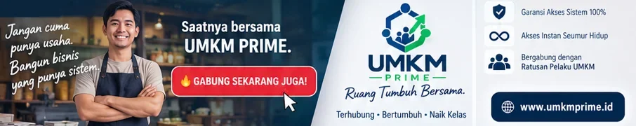 Bukan Cuma Catat Keuangan. Tapi Bikin UMKM Naik Kelas & Bankable.