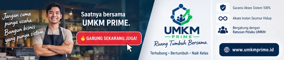 Bukan Cuma Catat Keuangan. Tapi Bikin UMKM Naik Kelas & Bankable.